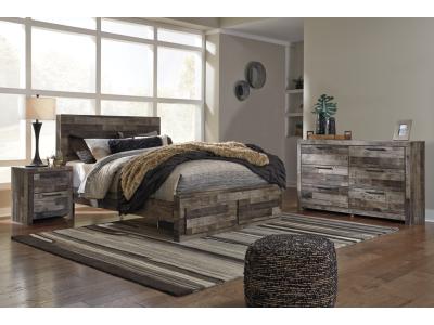 Signature Design by Ashley® Derekson Queen Panel Storage Bed, Dresser and Nightstand - B200B53