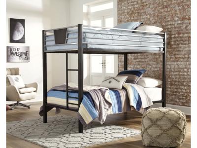 Signature Design by Ashley® Dinsmore Twin over Twin Bunk Bed with 2 Mattresses - B106B8