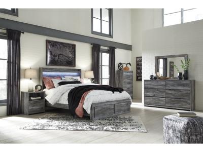 Signature Design by Ashley® Baystorm Queen Panel Storage Bed, Dresser, Mirror, Chest and 2 Nightstands - B221B57