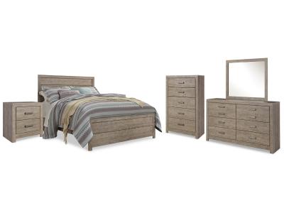 Signature Design by Ashley® Culverbach Queen Panel Bed, Dresser, Mirror, Chest and 2 Nightstands - B070B20