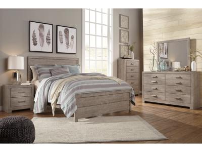 Signature Design by Ashley® Culverbach Queen Panel Bed, Dresser, Mirror, Chest and 2 Nightstands - B070B20
