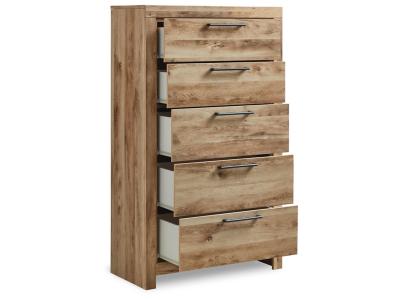 Signature Design by Ashley® Hyanna Queen Panel Headboard, Dresser, Mirror and Chest - B1050B48