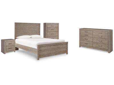 Signature Design by Ashley® Culverbach Full Panel Bed, Dresser, Chest and Nightstand - B070B18