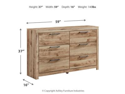 Signature Design by Ashley® Hyanna Queen Storage Bed, Dresser and Nightstand - B1050B49
