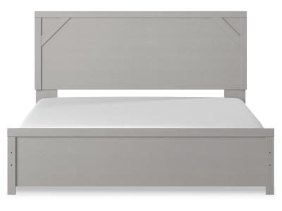 Signature Design by Ashley® Cottonburg King Panel Bed, Dresser, Mirror and Nightstand - B1192B15