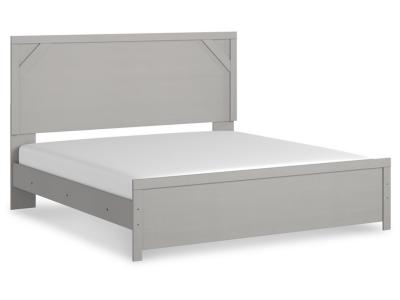 Signature Design by Ashley® Cottonburg King Panel Bed, Dresser, Mirror and Nightstand - B1192B15