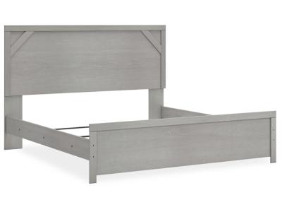 Signature Design by Ashley® Cottonburg King Panel Bed, Dresser, Mirror and Nightstand - B1192B15