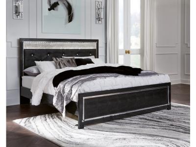 Signature Design by Ashley® Kaydell King Upholstered Panel Bed , Dresser, Mirror, Chest and 2 Nightstands - B1420B47