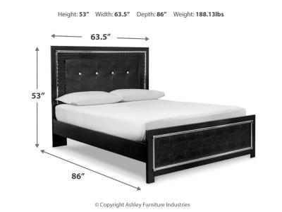 Signature Design by Ashley® Kaydell Queen Upholstered Panel Bed, Dresser, Mirror and Chest - B1420B46