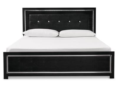 Signature Design by Ashley® Kaydell King Upholstered Panel Bed  Dresser Mirror Chest and 2 Nightstands - B1420B48