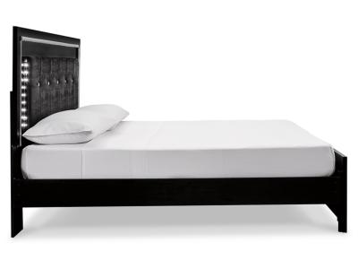 Signature Design by Ashley® Kaydell King Upholstered Panel Bed  Dresser Mirror Chest and 2 Nightstands - B1420B48