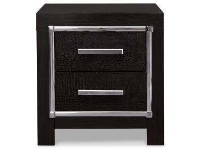 Signature Design by Ashley® Kaydell King Upholstered Panel Bed  Dresser Mirror Chest and 2 Nightstands - B1420B48