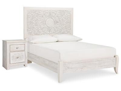 Signature Design by Ashley® Paxberry Full Panel Bed and Nightstand - B181B20