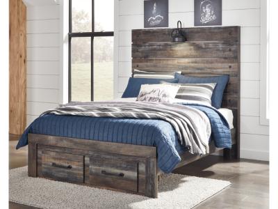 Signature Design by Ashley® Drystan Full Panel Storage Bed, Dresser, Mirror and Nightstand - B211B72