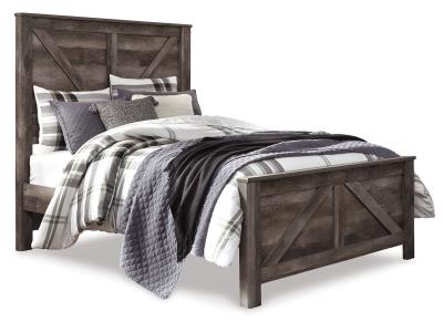 Signature Design by Ashley® Wynnlow Queen Crossbuck Panel Bed, Chest and Nightstand - B440B28