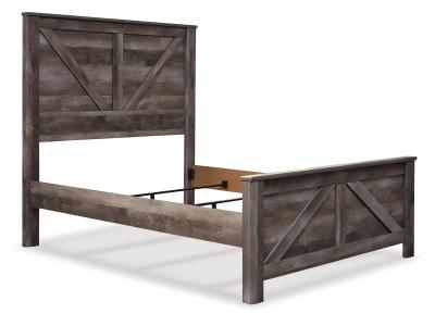 Signature Design by Ashley® Wynnlow Queen Crossbuck Panel Bed, Chest and Nightstand - B440B28