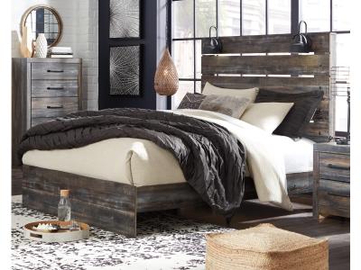 Signature Design by Ashley® Drystan Queen Panel Bed, Dresser, Mirror, Chest and Nightstand - B211B74