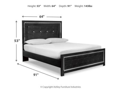 Signature Design by Ashley® Kaydell Queen Panel Bed, Dresser, Mirror, Chest and Nightstand - B1420B49