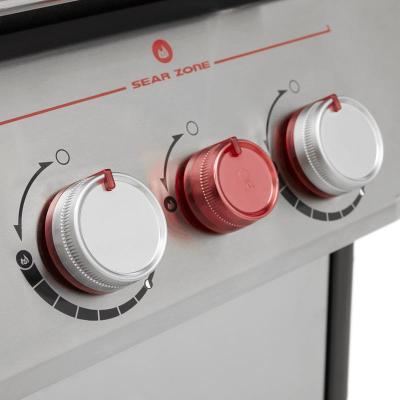 62" Weber 3 Burner Liquid Propane Smart Gas Grill in Stainless Steel - Genesis SX-325s LP