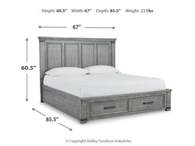 Signature Design by Ashley® Russelyn Queen Panel Storage Bed, Dresser, Mirror and Nightstand - B772B13