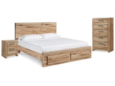Signature Design by Ashley® Hyanna Queen Storage Bed, Chest and Nightstand - B1050B50