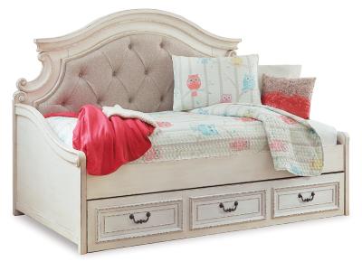 Signature Design by Ashley® Realyn Twin Storage Day Bed and Dresser - B743B43