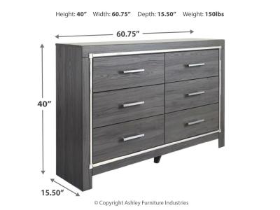 Signature Design by Ashley® Lodanna King/Cal King Panel Headboard, Dresser and Nightstand - B214B34
