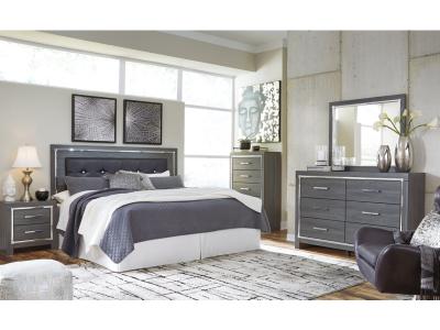 Signature Design by Ashley® Lodanna King/Cal King Panel Headboard, Dresser and Nightstand - B214B34