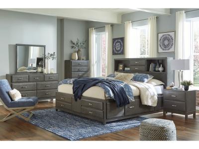 Signature Design by Ashley® Caitbrook Queen Storage Bed, Dresser and Mirror - B476B3