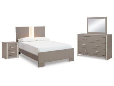 Signature Design by Ashley® Surancha Queen Panel Bed, Dresser, Mirror and Nightstand - B1145B13