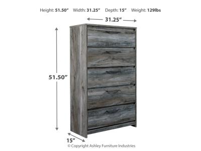 Signature Design by Ashley® Baystorm Full Panel Headboard, Chest and Nightstand - B221B60