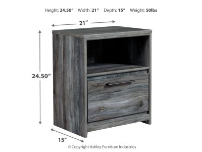 Signature Design by Ashley® Baystorm Full Panel Headboard, Chest and Nightstand - B221B60