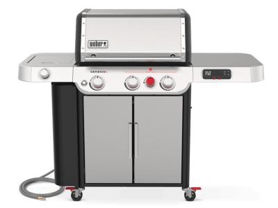 62" Weber Genesis Natural Gas Smart Grill In Stainless Steel - Genesis SX-335 NG