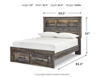 Signature Design by Ashley® Drystan Full Bookcase Storage Bed, Dresser and Mirror - B211B25