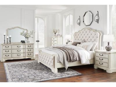 Signature Design by Ashley® Arlendyne King Panel Bed, Dresser, Mirror, Chest and 2 Nightstands - B980B8