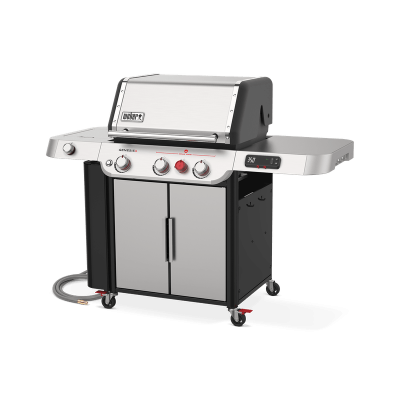 62" Weber Genesis Natural Gas Smart Grill In Stainless Steel - Genesis SX-335 NG