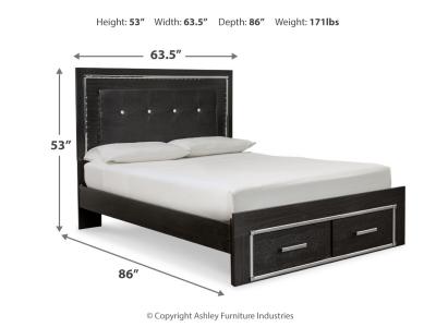 Signature Design by Ashley® Kaydell Queen Panel Storage Bed, Chest and 2 Nightstands - B1420B57