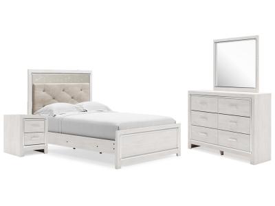 Signature Design by Ashley® Altyra Full Panel Bed, Dresser, Mirror and Nightstand - B2640B41