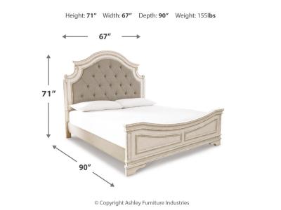 Signature Design by Ashley® Realyn Queen Panel Bed, Dresser, Chest and 2 Nightstands - B743B45