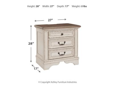 Signature Design by Ashley® Realyn Queen Panel Bed, Dresser, Chest and 2 Nightstands - B743B45