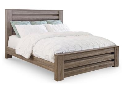 Signature Design by Ashley® Zelen King Panel Bed, Dresser, Mirror and Nightstand - B248B12