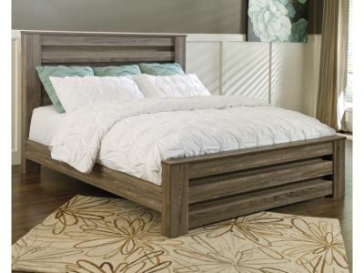 Signature Design by Ashley® Zelen King Panel Bed, Dresser, Mirror and Nightstand - B248B12