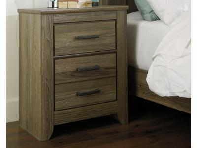 Signature Design by Ashley® Zelen King Panel Bed, Dresser, Mirror and Nightstand - B248B12