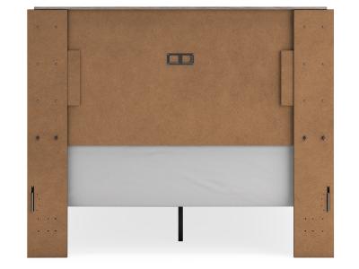 Signature Design by Ashley® Vessalli Queen Panel Bed, Dresser, Mirror and Nightstand - B1036B9