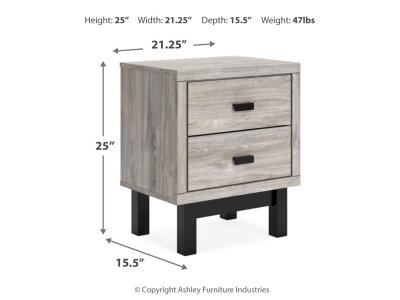 Signature Design by Ashley® Vessalli Queen Panel Bed, Dresser, Mirror and Nightstand - B1036B9