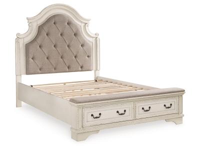 Signature Design by Ashley® Realyn Queen Storage Bed, Dresser and Mirror - B743B19