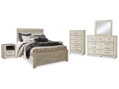 Signature Design by Ashley® Bellaby Queen Panel Bed, Dresser, Mirror, Chest and 2 Nightstands - B331B21