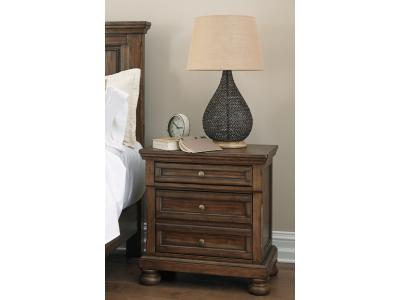 Signature Design by Ashley® Flynnter King Panel Bed, Dresser, Mirror and 2 Nightstands - B719B24