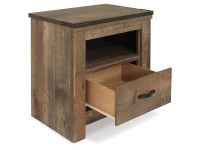 Signature Design by Ashley® Trinell Queen Poster Bed, Dresser, Mirror and Nightstand - B446B76