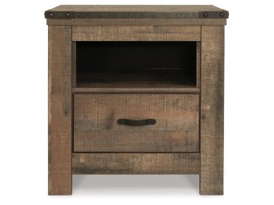 Signature Design by Ashley® Trinell Queen Poster Bed, Dresser, Mirror and Nightstand - B446B76